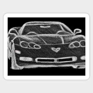 Chevrolet Corvette C6 Sticker